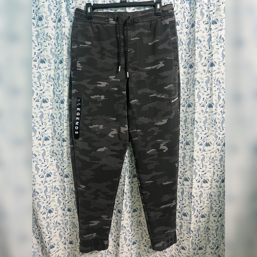 Legends Hawthorne Tech Joggers Gray Camo Men's Size Large